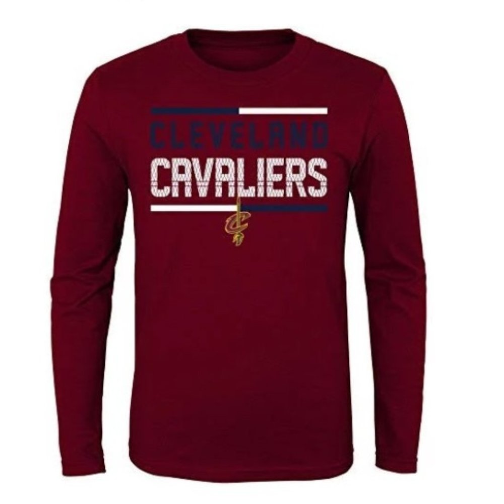 NWT NBA Cleveland Cavaliers Boys Long Sleeve Tee